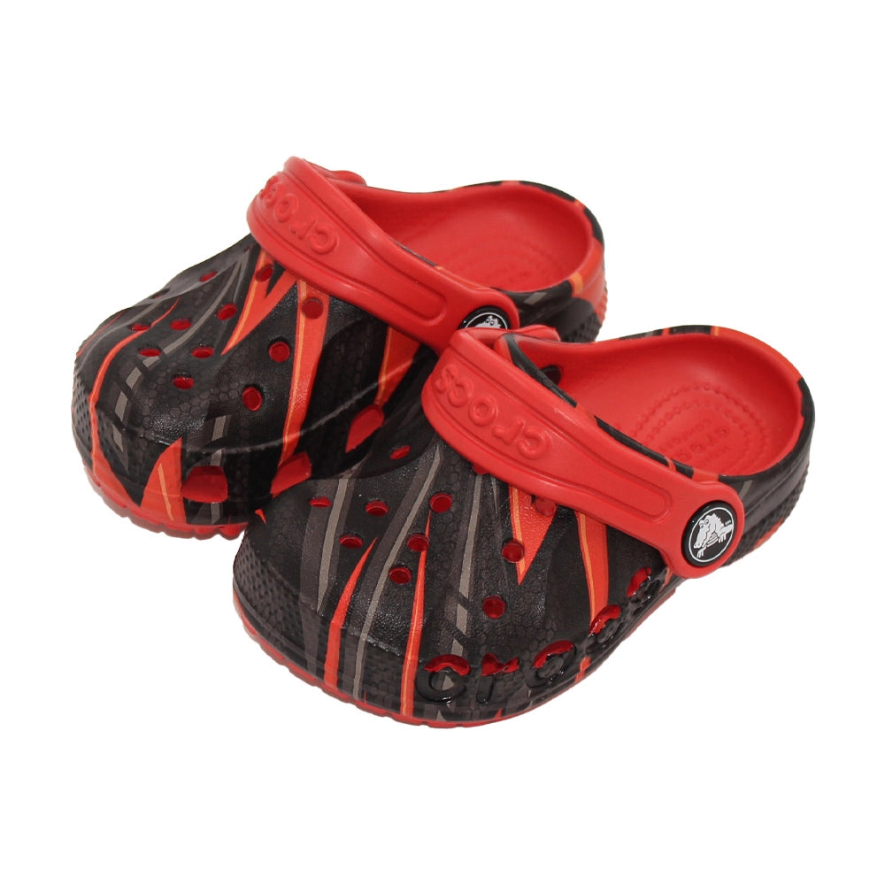 Crocs Baya Seasonal Printed Slipper Siyah (Kids)