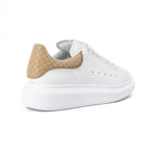 Alexander McQueen Sneaker Beyaz Kahverengi