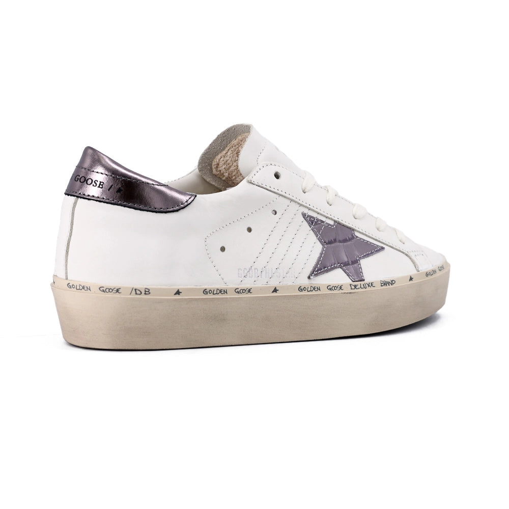 Golden Goose Hi Star Classic With List Sneaker Beyaz (W)