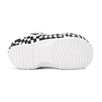 Crocs Classic Warped Checker Slipper Siyah Beyaz (Kids)