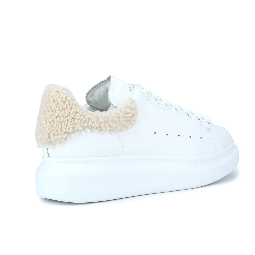 Alexander McQueen Oversized Sneaker White Beige (W)