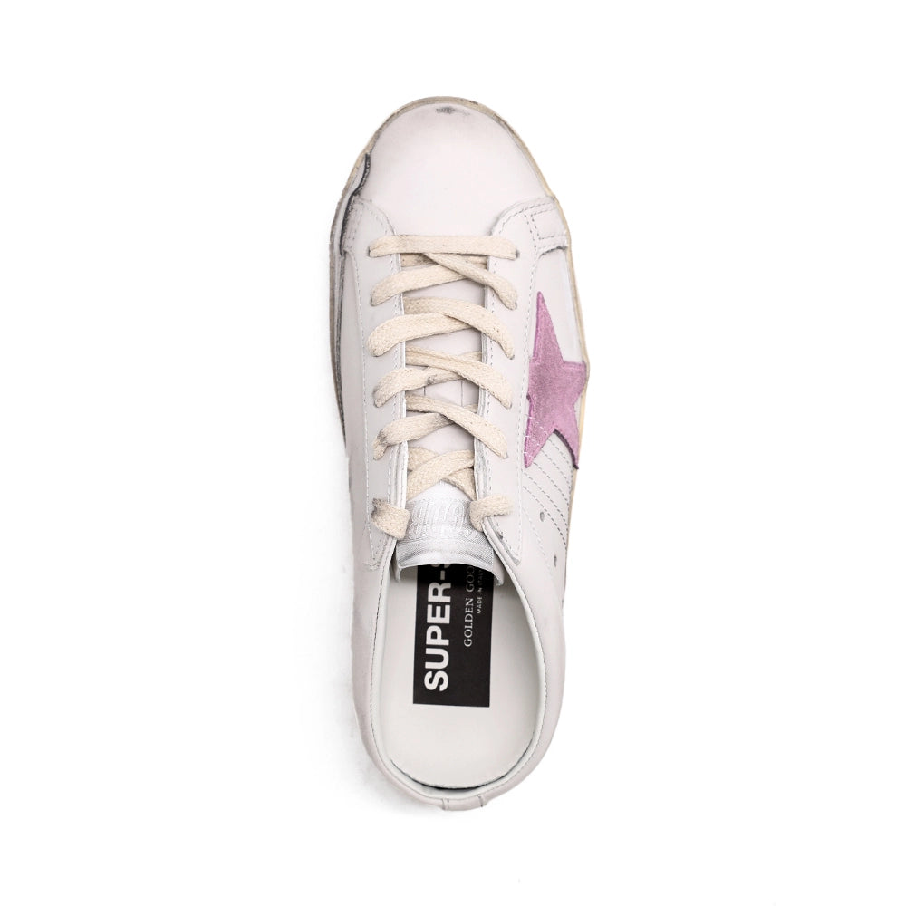 Golden Goose Super-Star Sabot Sneaker Beyaz (W)