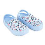 Crocs Classic Crafted Floral Clog Slipper Mavi (W)