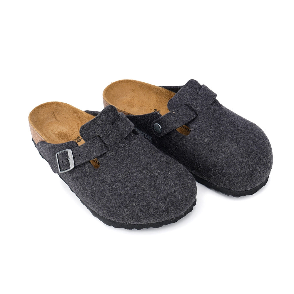 Birkenstock Boston FE 160371 Slipper Gri