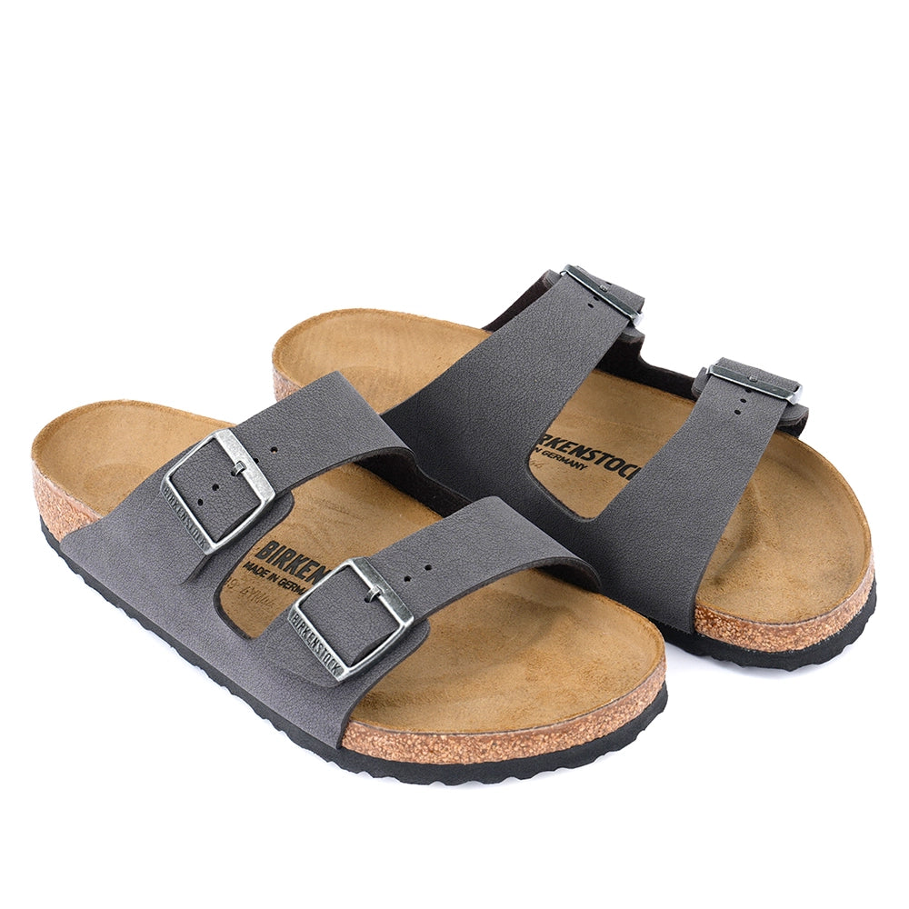 Birkenstock Arizona Birkibuc 1029134 Slipper Antrasit