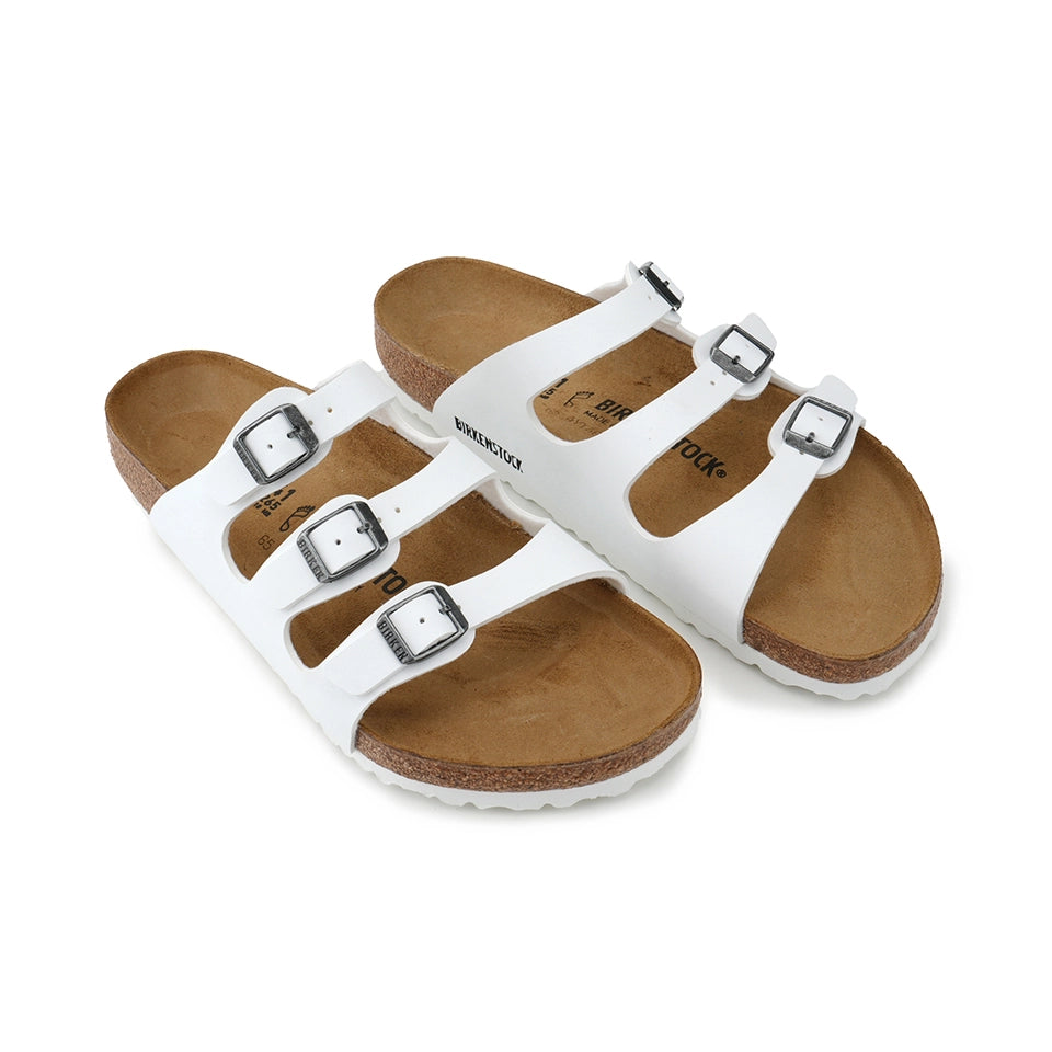 Birkenstock Florida Bs 1016765 Slipper Beyaz (W)