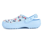 Crocs Classic Crafted Floral Clog Slipper Mavi (W)