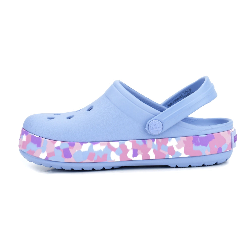Crocs Crocband Glow Confetti Band Slipper Lila (Kids)