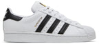 adidas Superstar J White Black