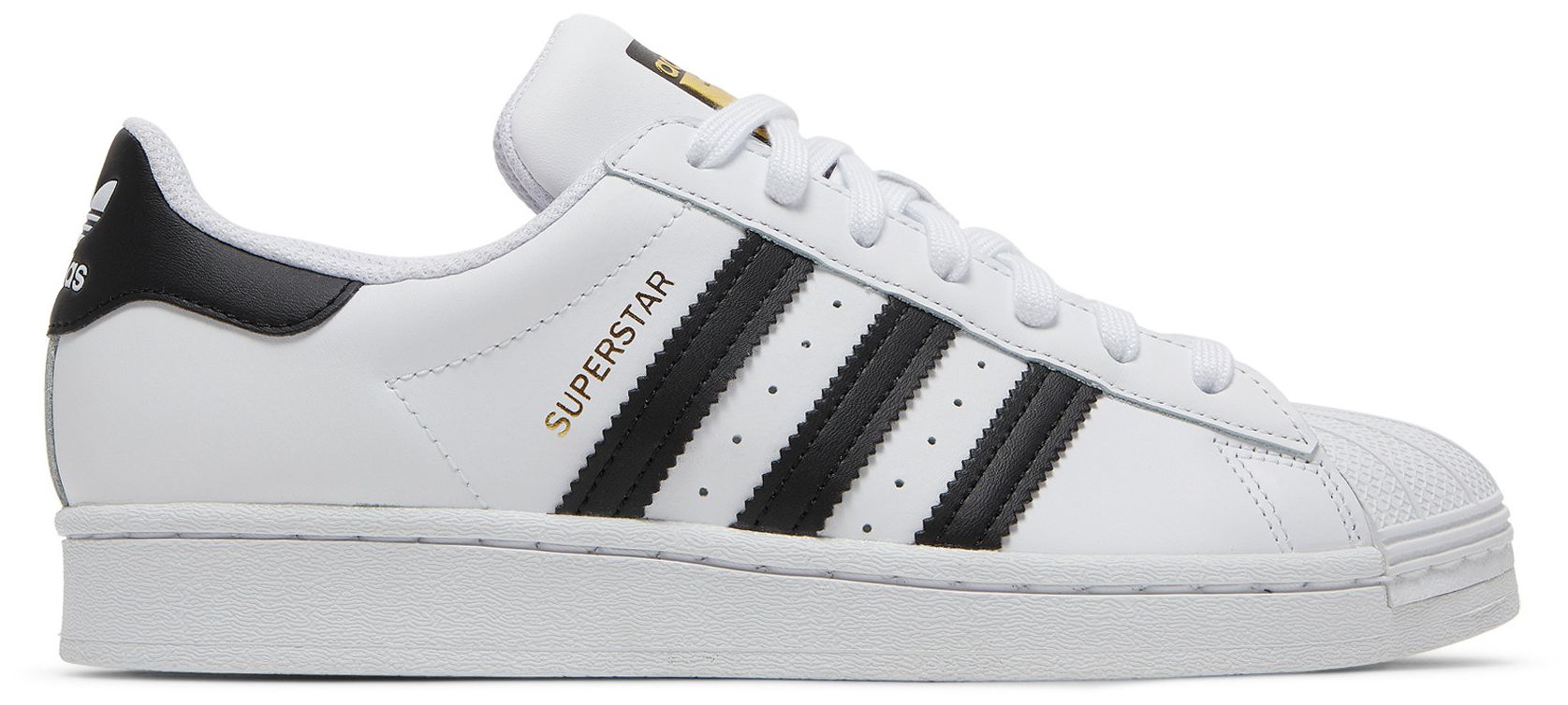 adidas Superstar J White Black