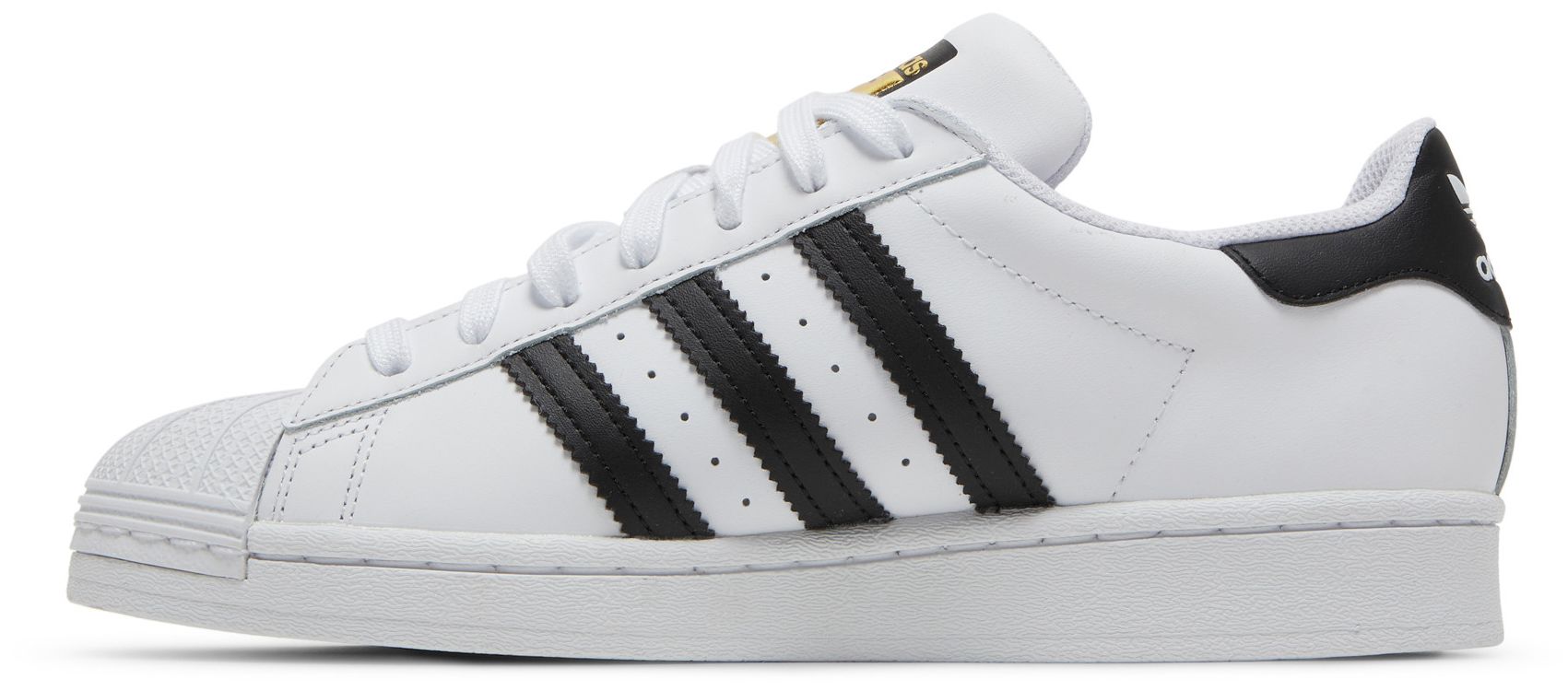 adidas Superstar J White Black