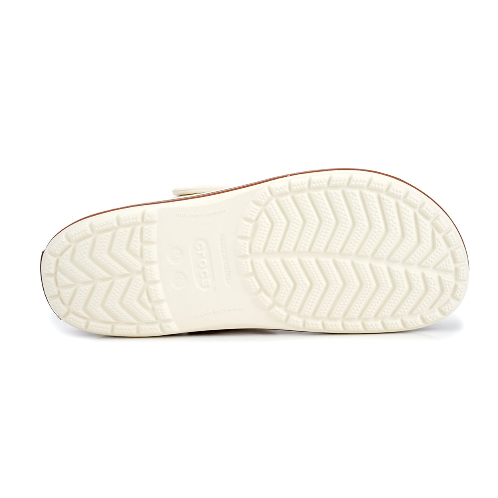 Crocs Crocband Gum Clog Slipper Krem