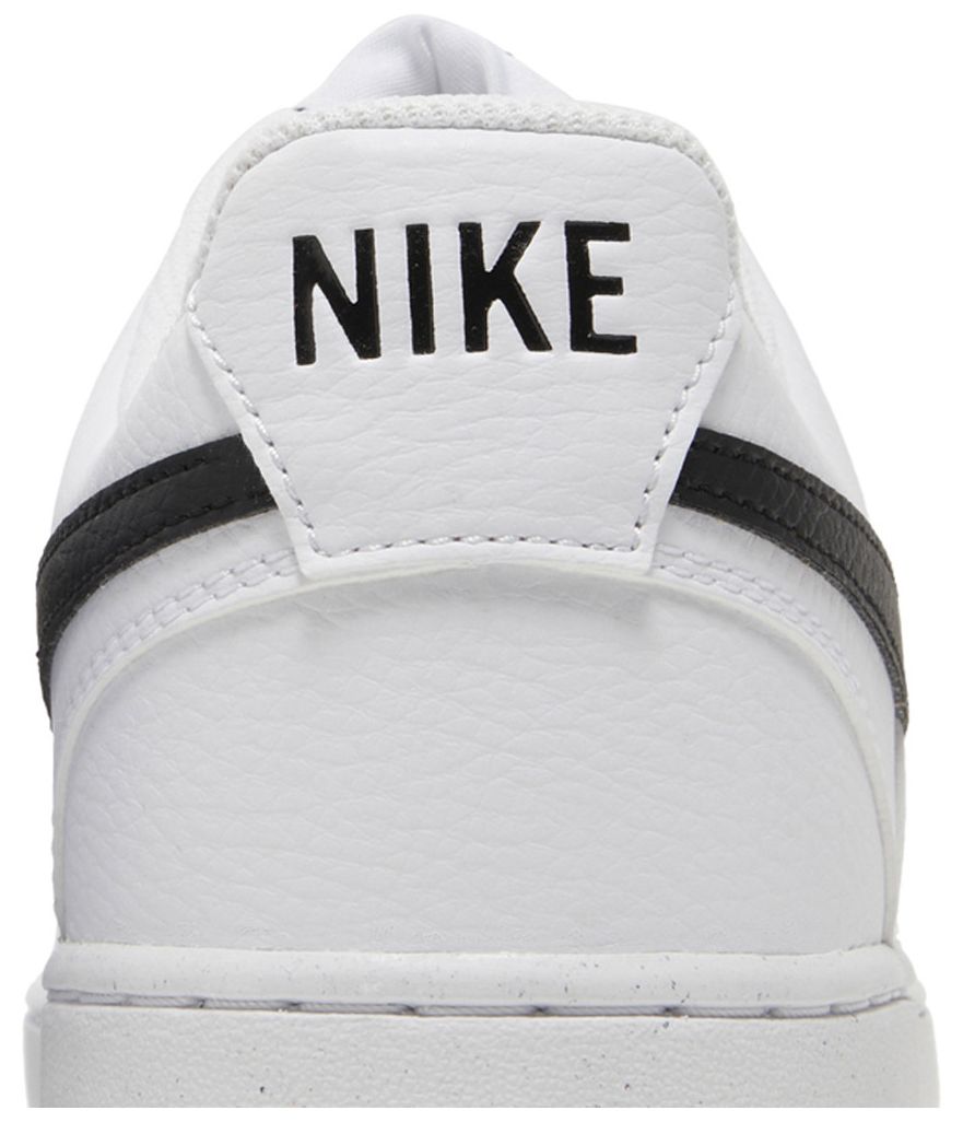 Nike Court Vision Low Next Nature White Black