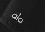 Alo Yoga Airbrush 5" Stretch Cycling Shorts Black