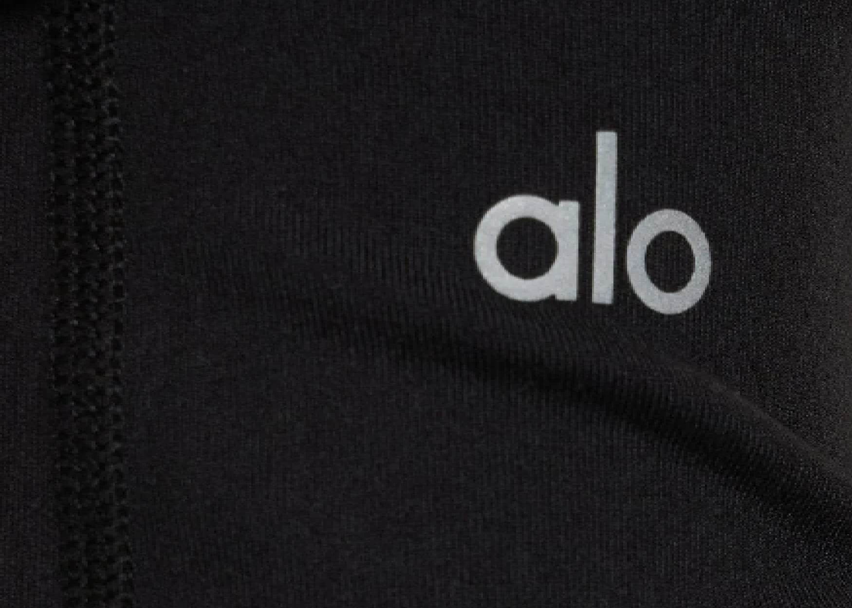 Alo Yoga Airbrush High-Waist Bootcut Legging Black