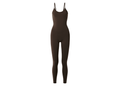Alo Yoga Airbrush One And Done Onesie Espresso