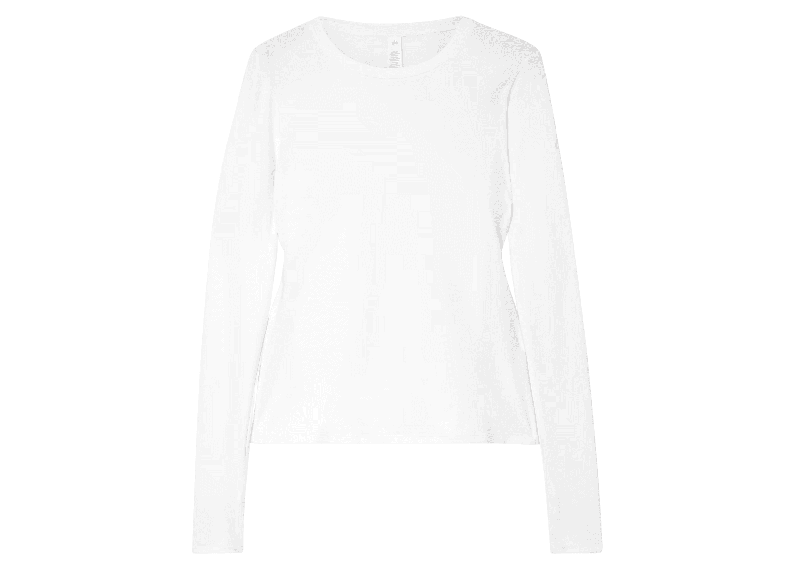 Alo Yoga Alosoft Finesse Long Sleeve White