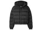 Alo Yoga Aspen Love Hooded Quilted Padded Ripstop Jacket Black
