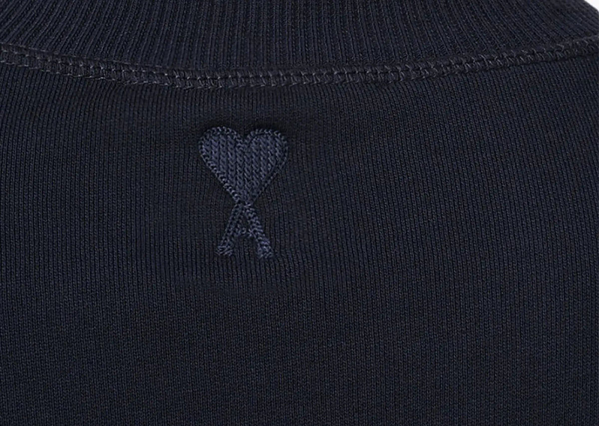 Ami Paris Ami Alexandre Mattiussi Print Sweatshirt Navy Blue