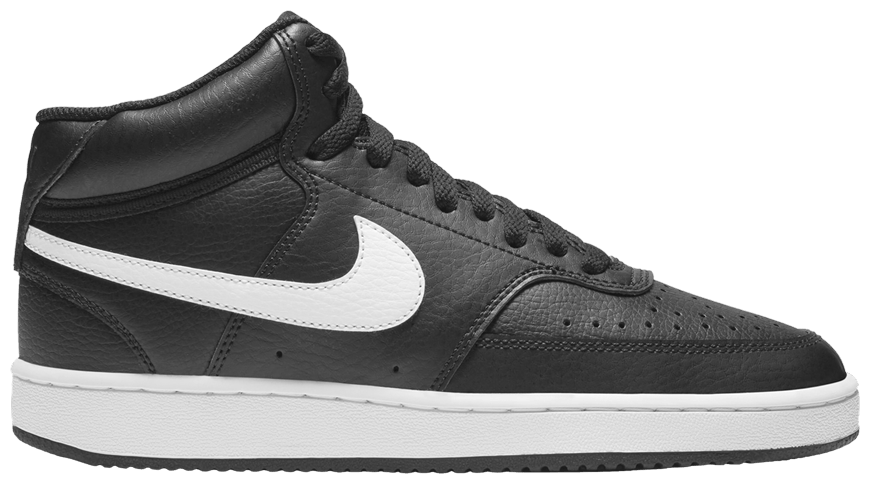 Nike Court Vision Mid Black White (W)
