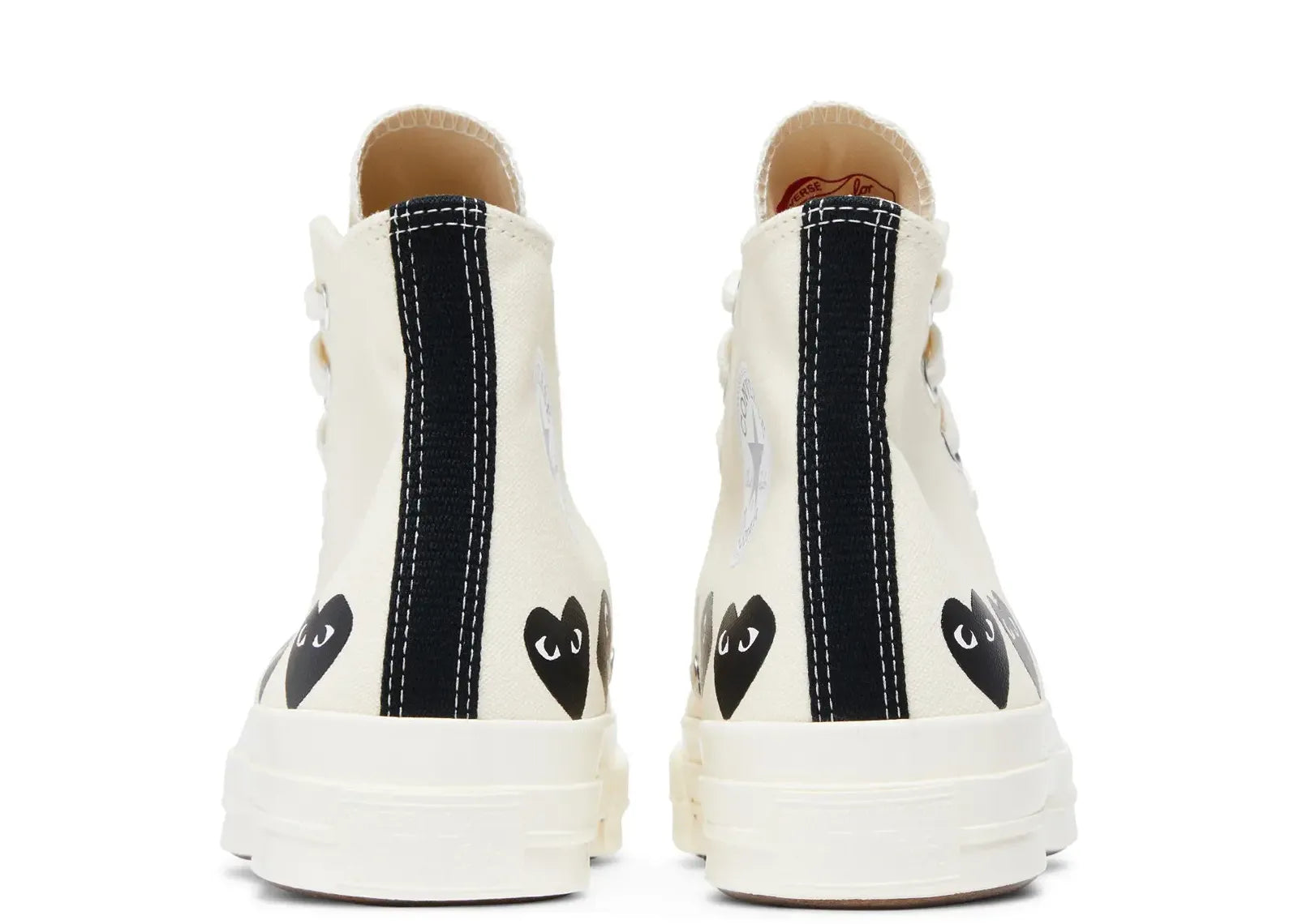 Converse Chuck Taylor All Star 70 Hi Comme des Garcons PLAY Multi-Heart Milk