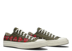 Converse Chuck Taylor All Star 70 Ox Comme des Garcons Multi Heart Green