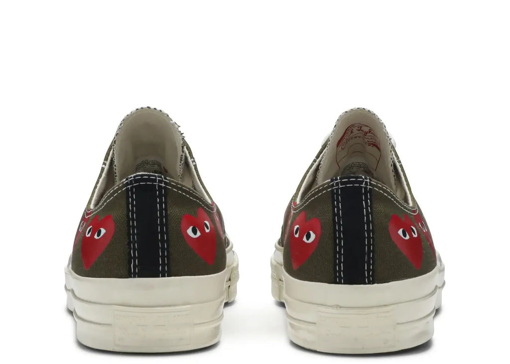 Converse Chuck Taylor All Star 70 Ox Comme des Garcons Multi Heart Green