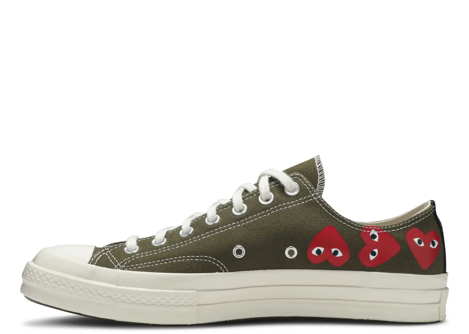 Converse Chuck Taylor All Star 70 Ox Comme des Garcons Multi Heart Green