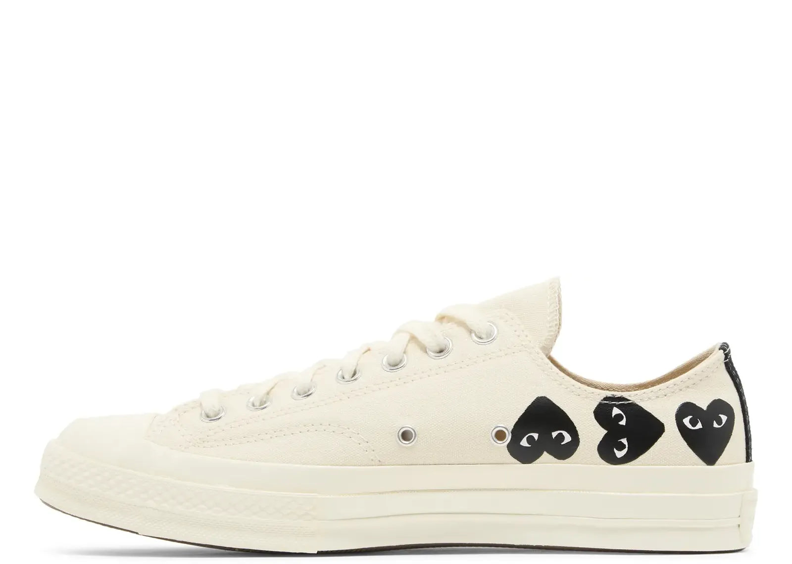 Converse Chuck Taylor All Star 70 Ox Comme des Garcons PLAY Multi-Heart Milk