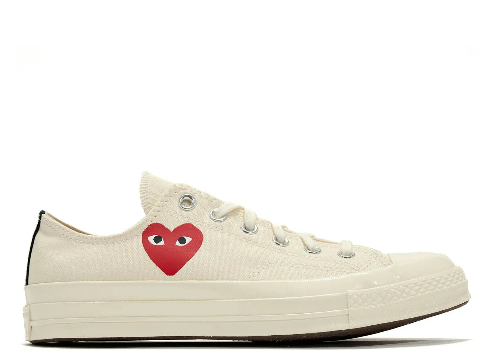 Converse Chuck Taylor All Star 70 Ox Comme des Garcons PLAY Single Heart Milk