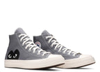 Converse Chuck Taylor All-Star 70 s Hi Comme des Garcons PLAY Grey