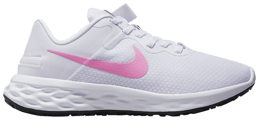 Nike Revolution 6 FlyEase Next Nature White Pink Spell (W)