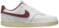 Nike Court Vision Low Next Nature White Team Red (W)
