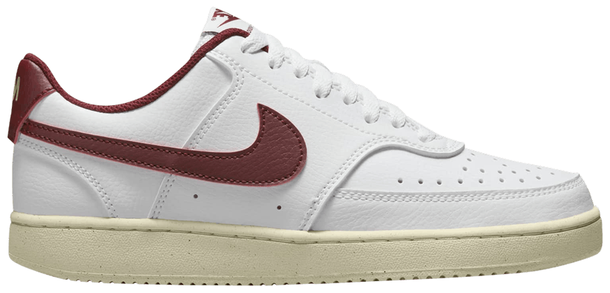 Nike Court Vision Low Next Nature White Team Red (W)