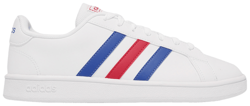 Adidas Grand Court Base White Blue Active Red