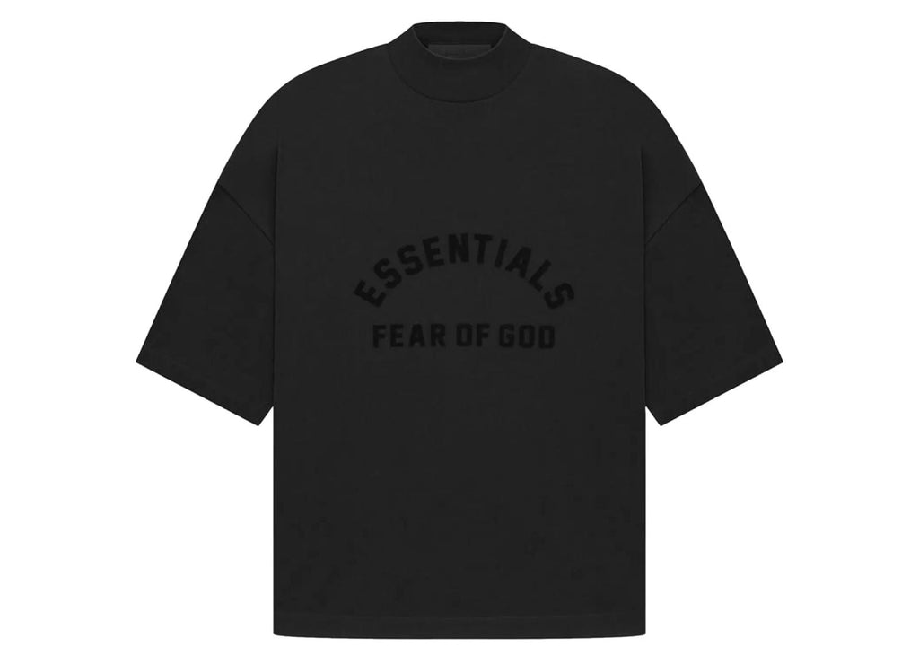 Fear of God Essentials Arch Logo Tee Jet Black