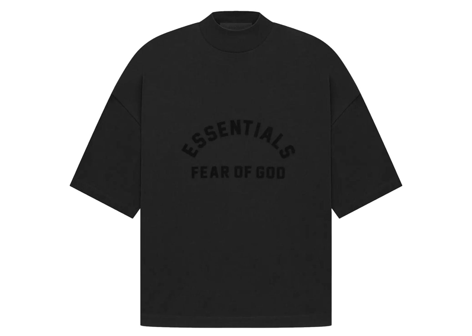 Fear of God Essentials Arch Logo Tee Jet Black