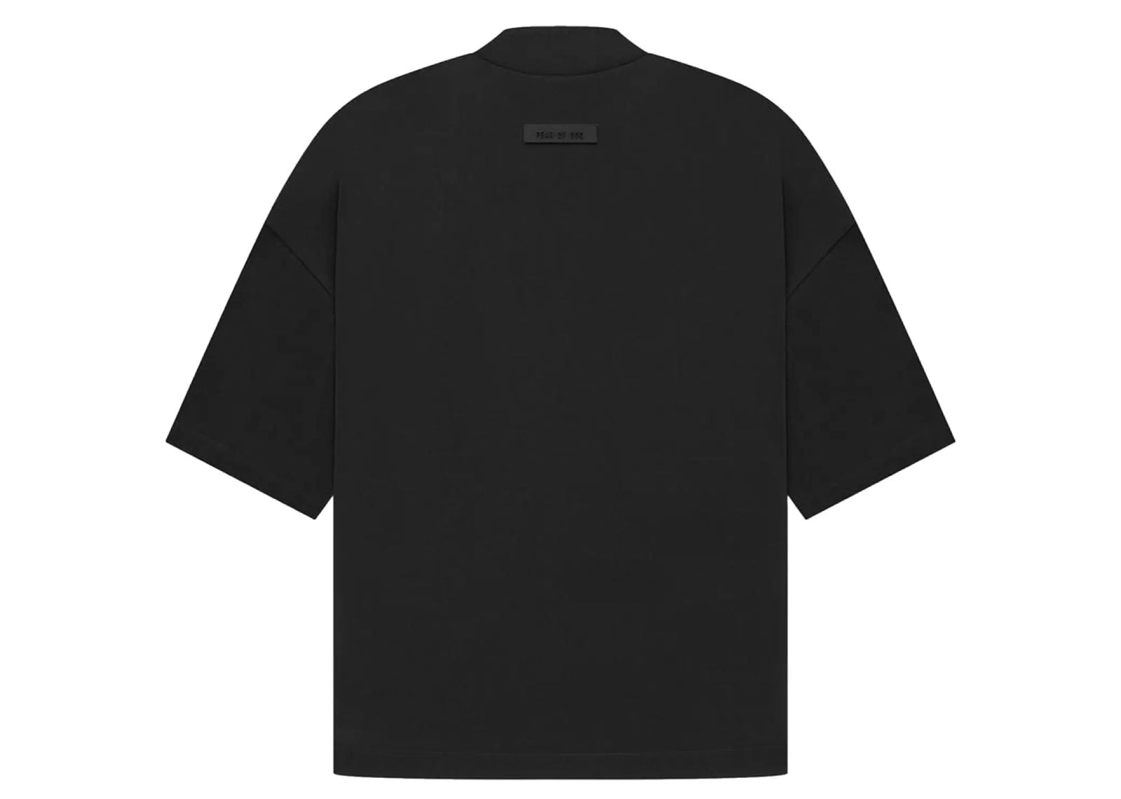 Fear of God Essentials Arch Logo Tee Jet Black