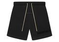 Fear of God Essentials Cream Drawstring Sweatshort Jet Black