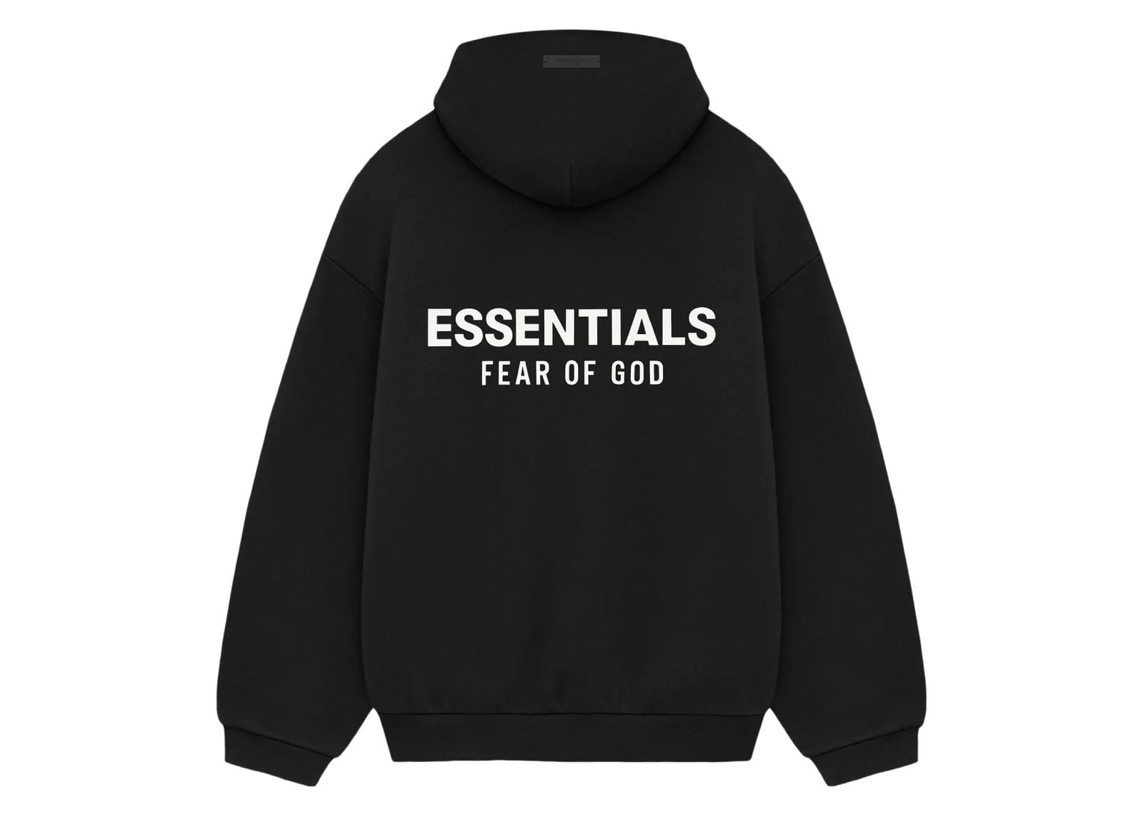 Fear of God Essentials Fleece Hoodie (FW 24) Black
