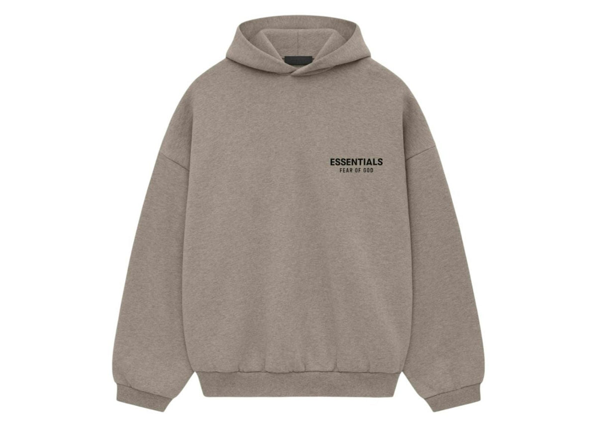 Fear of God Essentials Fleece Hoodie (FW 24) Heather Gray