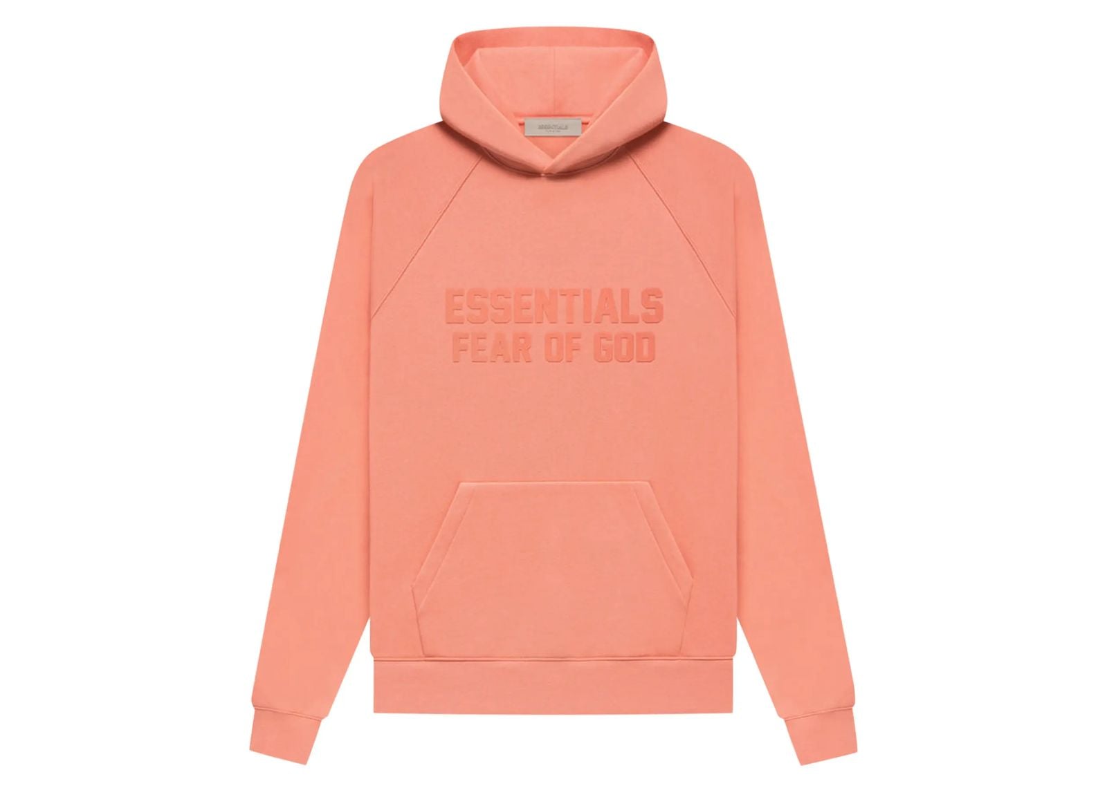 Fear of God Essentials Hoodie Coral
