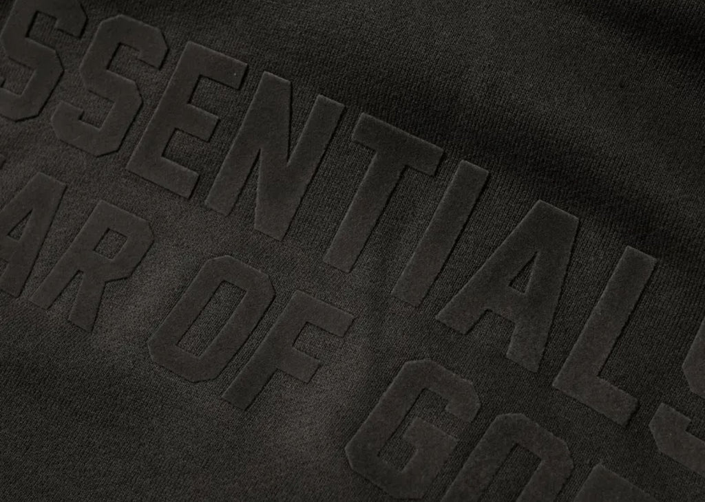 Fear of God Essentials Hoodie Off Black