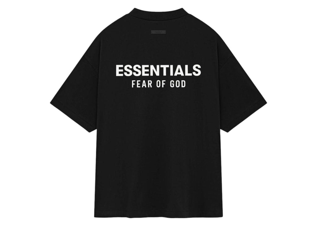 Fear of God Essentials Jersey Crewneck T-Shirt Black
