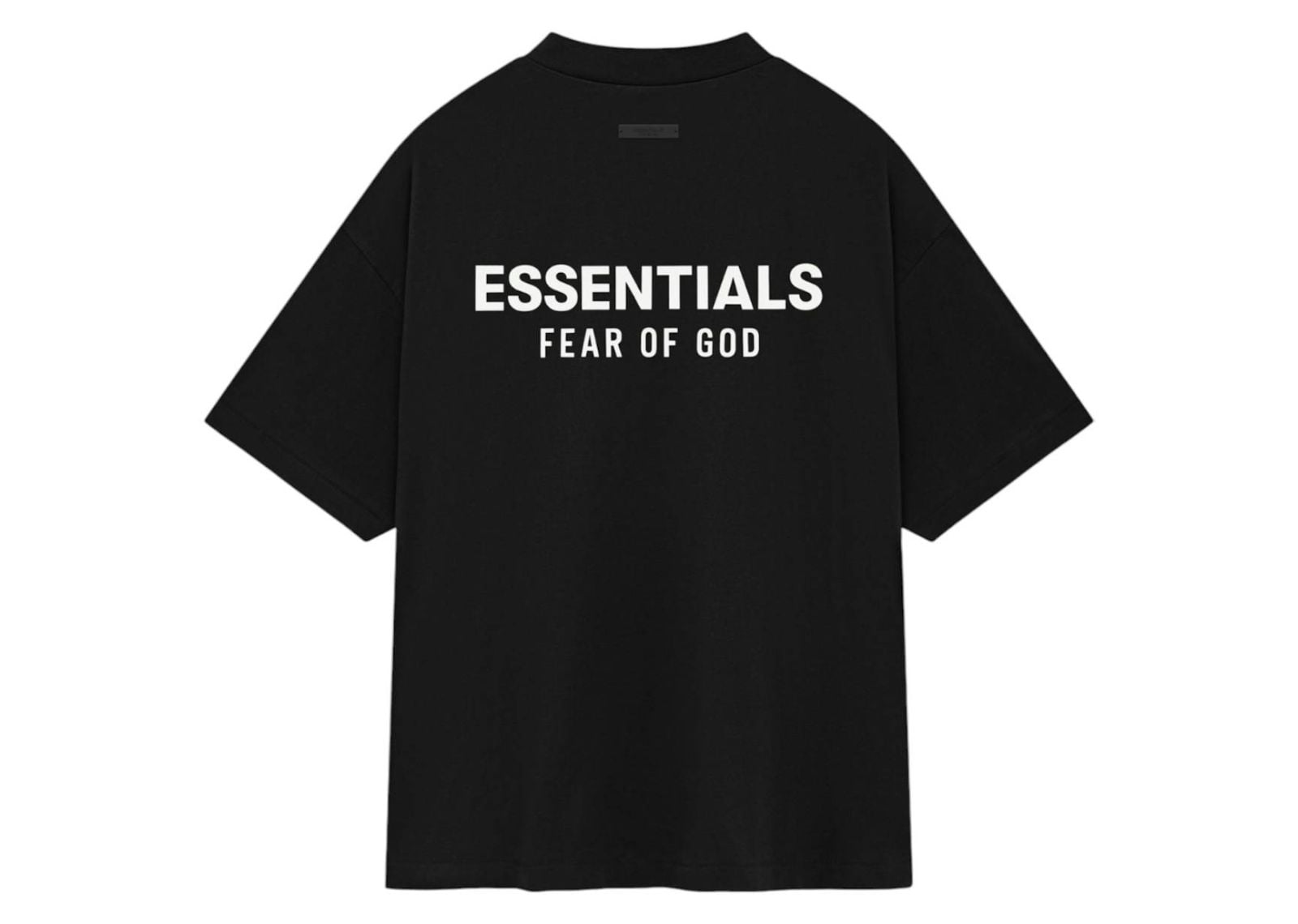 Fear of God Essentials Jersey Crewneck T-Shirt Black