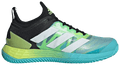Adidas Adizero Ubersonic 4 Clay Court Black Pulse Lime (W)