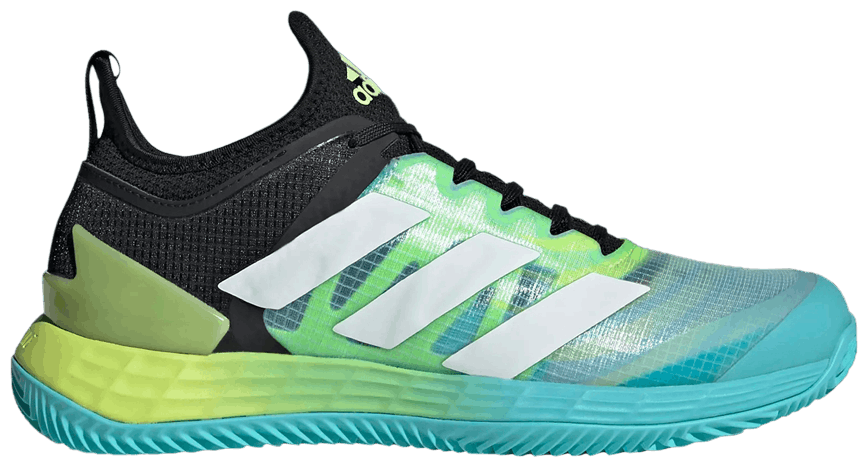 Adidas Adizero Ubersonic 4 Clay Court Black Pulse Lime (W)