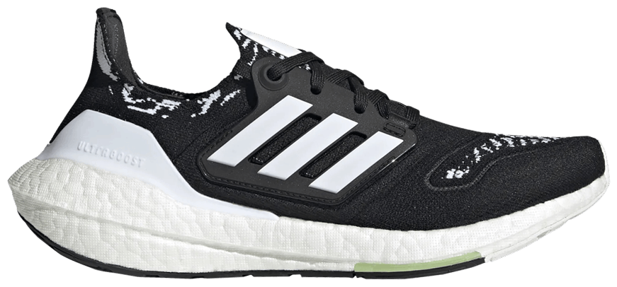 Adidas UltraBoost 22 Black White Almost Lime (W)
