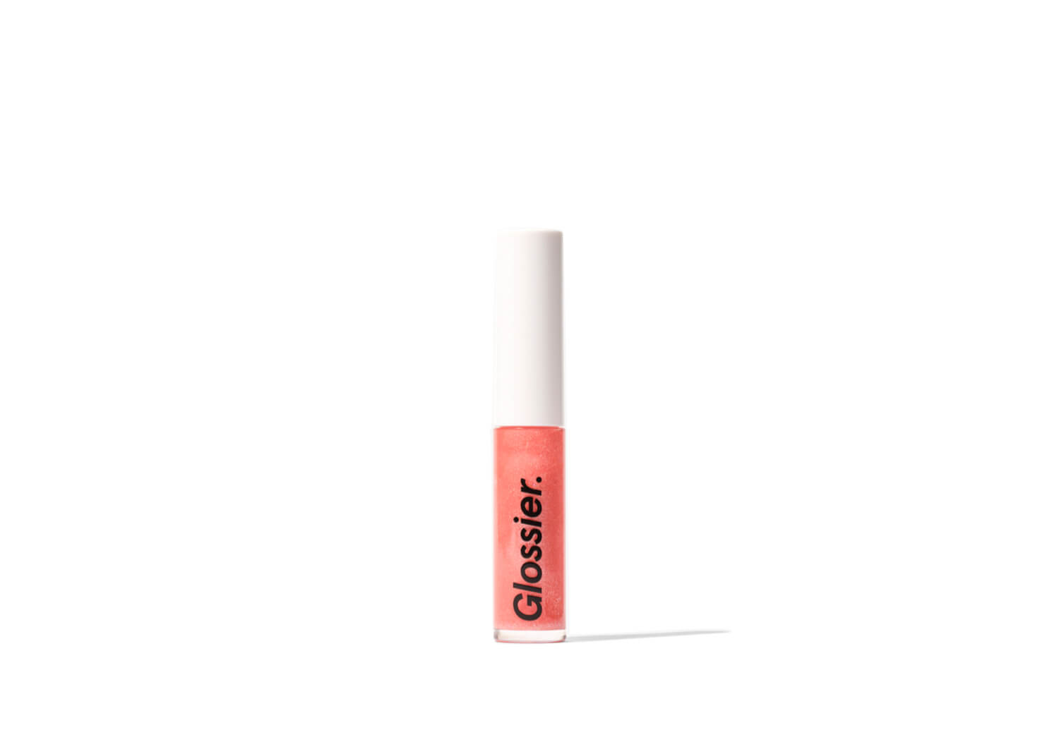 Glossier Lip Gloss Glassy Plush Shine Pink