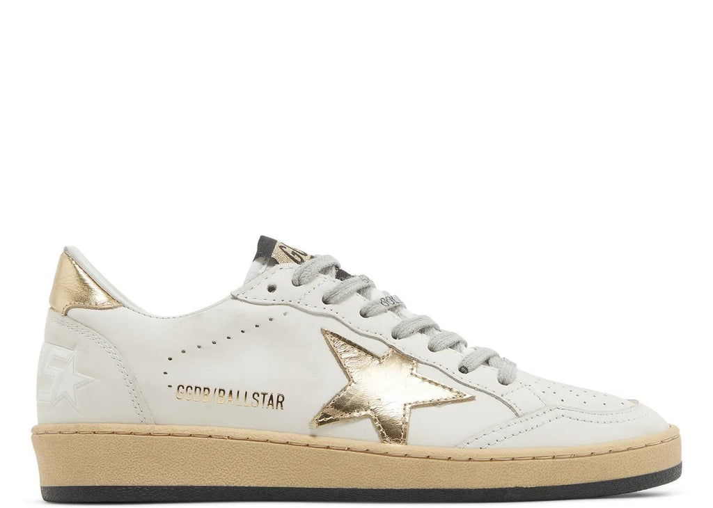 Golden Goose Ball-Star Gold Star Gold Heel (W)